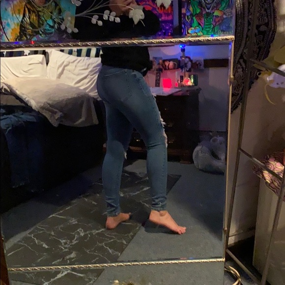 Garage high wasted skinny jeans